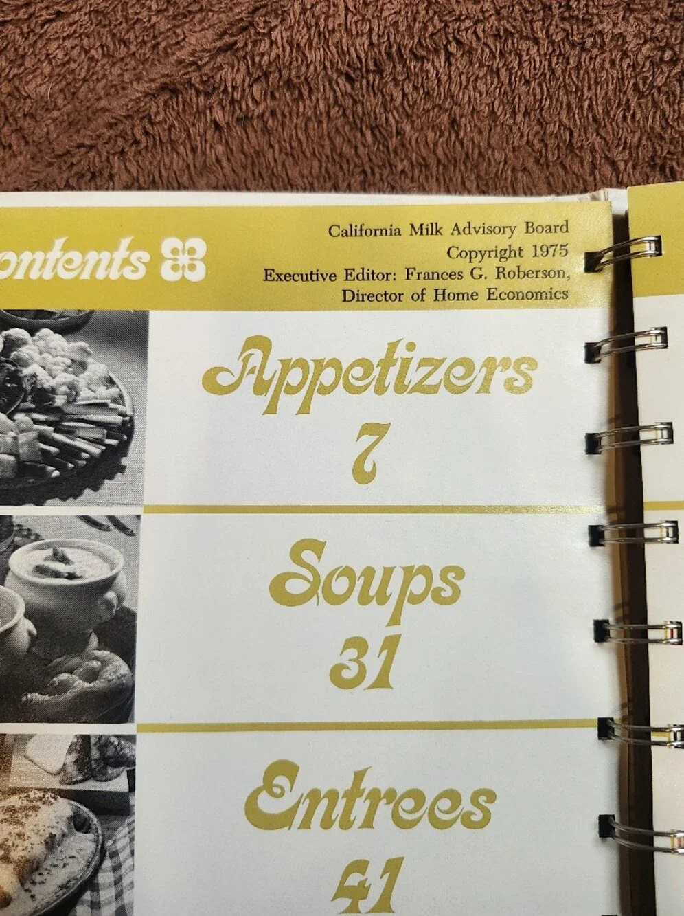 Country Cooking with Flair Cookbook Vintage 1975